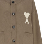 Cardigan ami de coeur in beige Ami paris - unisex 