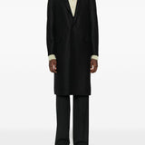 Cappotto monopetto con tasche in blu Harris wharf london - uomo 