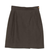 Gonna mini gessata in verde militare Vivienne Westwood - donna 
