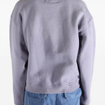 Felpa ricamata in viola Erl - unisex 