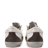 Sneakers super-star con patch a Stella in bianco Golden goose - uomo 