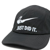 Cappello da baseball just did it in nero Carne bollente - uomo 