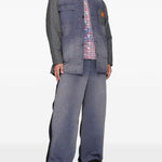 Giacca con design a pannelli multicolore Khoki - uomo 