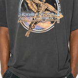 T-shirt con stampa grafica golden tour in grigio Represent - uomo 
