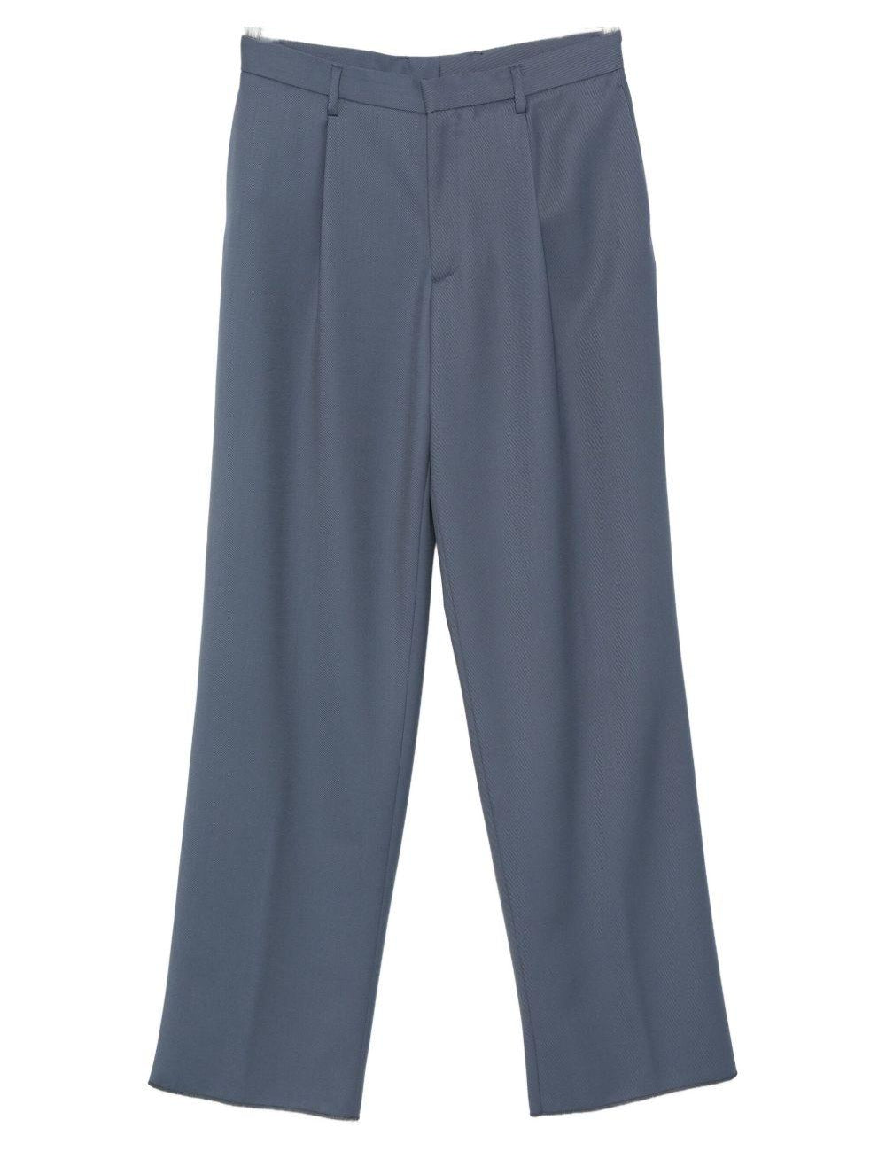 Pantaloni con pinces in blu Lardini - uomo 