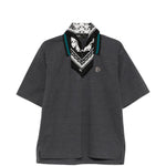Polo con logo ricamato in grigio Kolor - uomo 