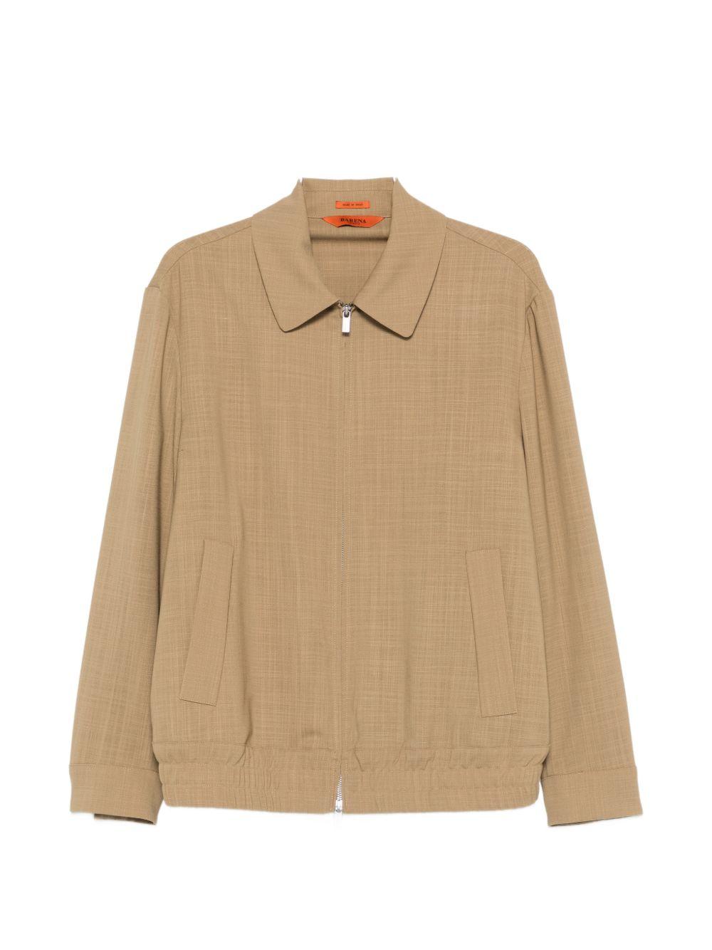 Giacca con zip in beige Barena - uomo 
