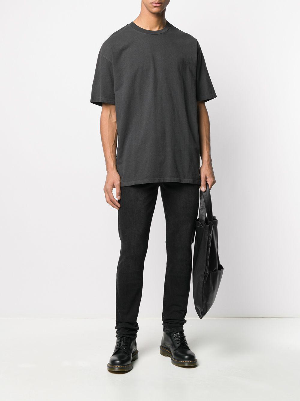 T-shirt oversize Biggie in nero Ksubi - uomo 