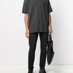 T-shirt oversize Biggie in nero Ksubi - uomo 