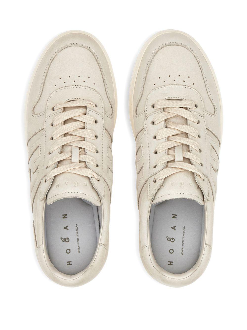Sneakers H-TV in beige Hogan - uomo 
