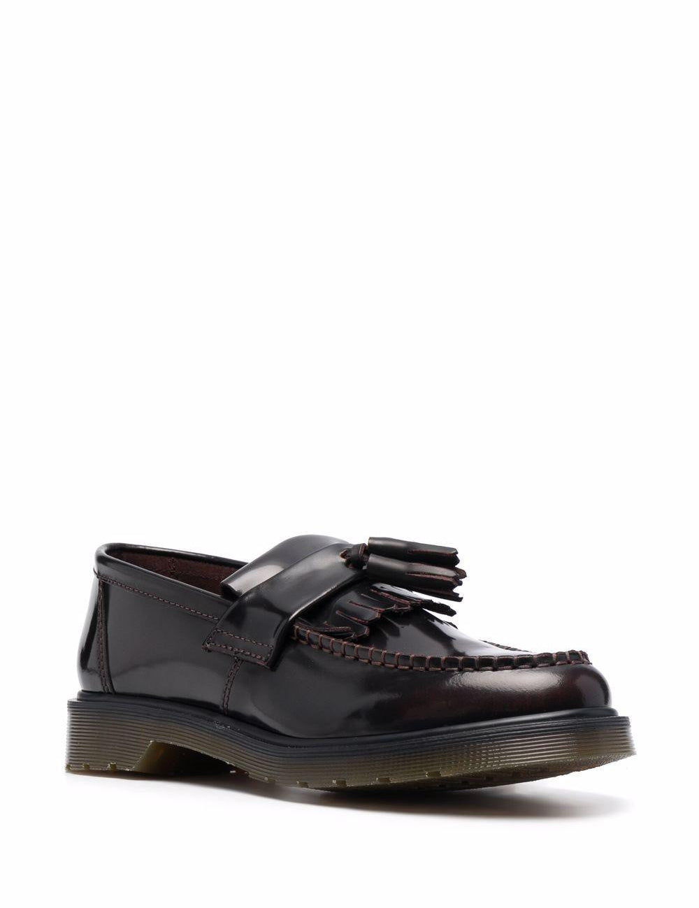 Mocassini Adrian con nappa in bordeaux Dr. Martens - uomo 