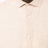 Camicia a maniche lunghe in beige Frescobol carioca - uomo 
