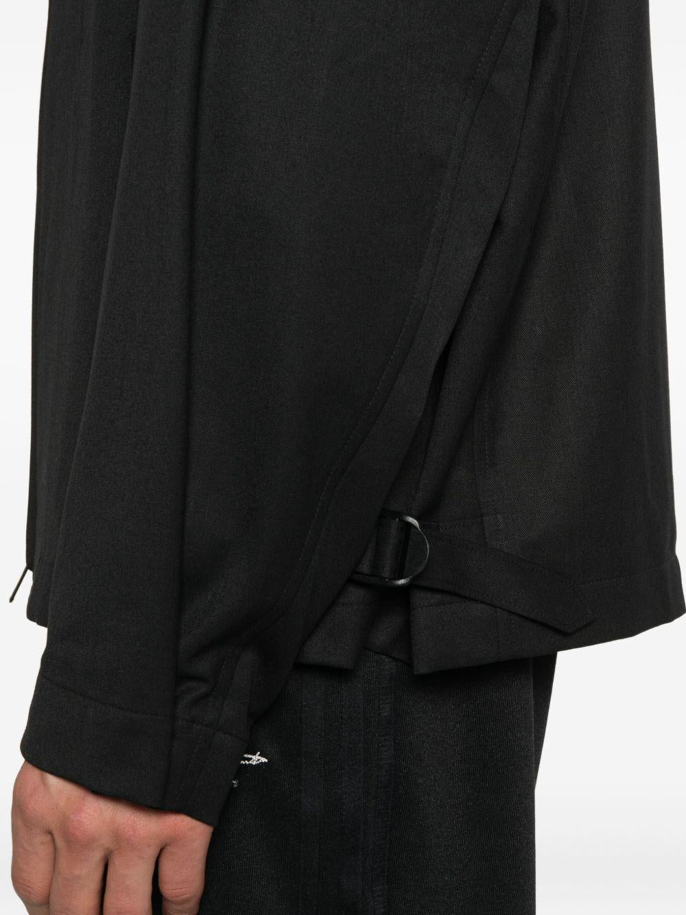 Giacca con zip in nero Y-3 - uomo 