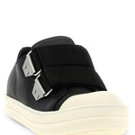Sneakers in pelle in nero Rick owens - uomo 