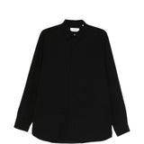 Camicia oversize in nero Lardini - uomo 