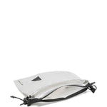 Borsa a tracolla con stampa logo in grigio And wander - uomo 