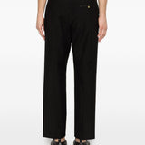 Pantaloni a pieghe albert in nero Grayed - uomo 
