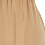 Pantaloni con spacchi laterali in beige Forte forte - donna 