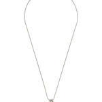 Collana con ciondolo a pentagramma in argento 