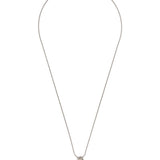 Collana con ciondolo a pentagramma in argento 