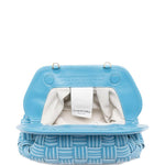Clutch bios piccola IN AZZURRO themoirè - donna 