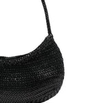BORSA A SPALLA NOVA LUNA IN NERO DRAGON DIFFUSION - DONNA 