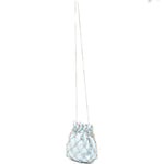 Borsa Selene Capri con cristalli in blu Rosantica - donna<BR/><BR/> 