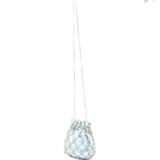 Borsa Selene Capri con cristalli in blu Rosantica - donna<BR/><BR/> 