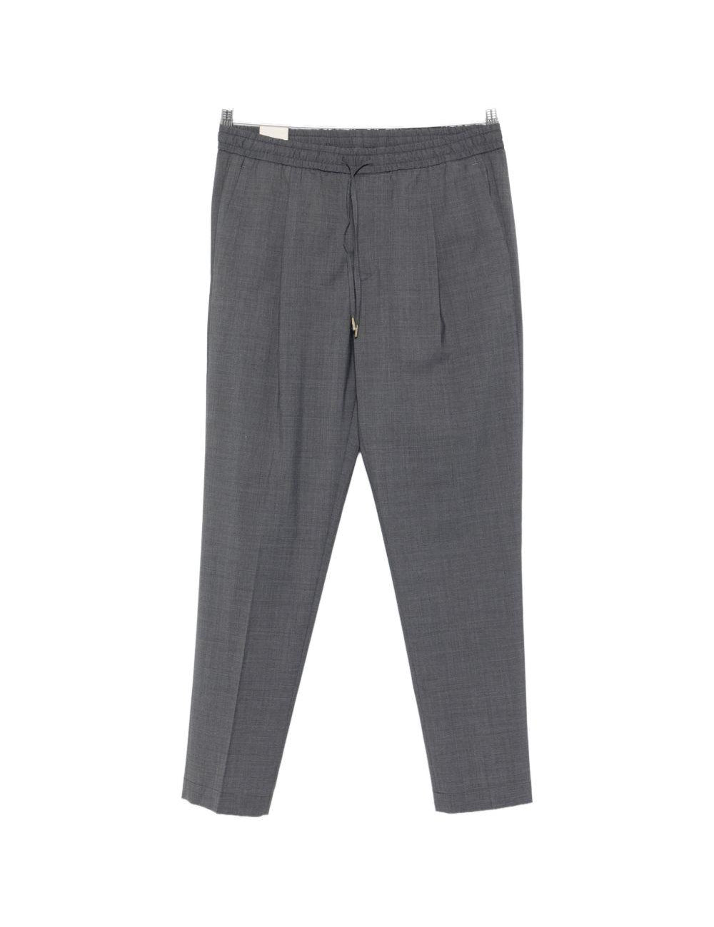 Pantaloni con coulisse e pieghe in grigio Briglia 1949 - uomo 