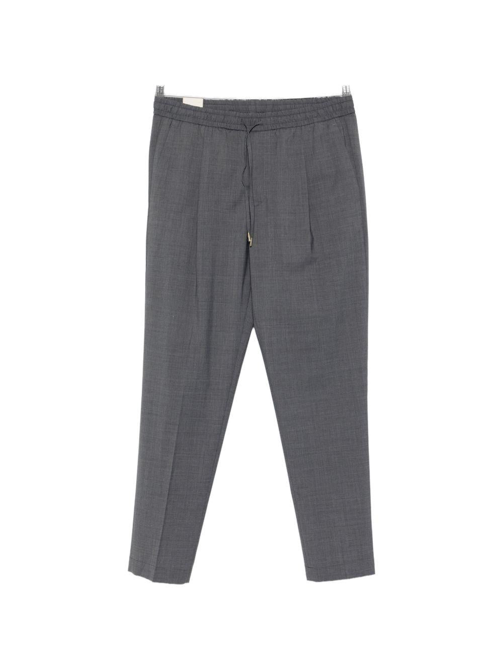 Pantaloni con coulisse e pieghe in grigio Briglia 1949 - uomo 