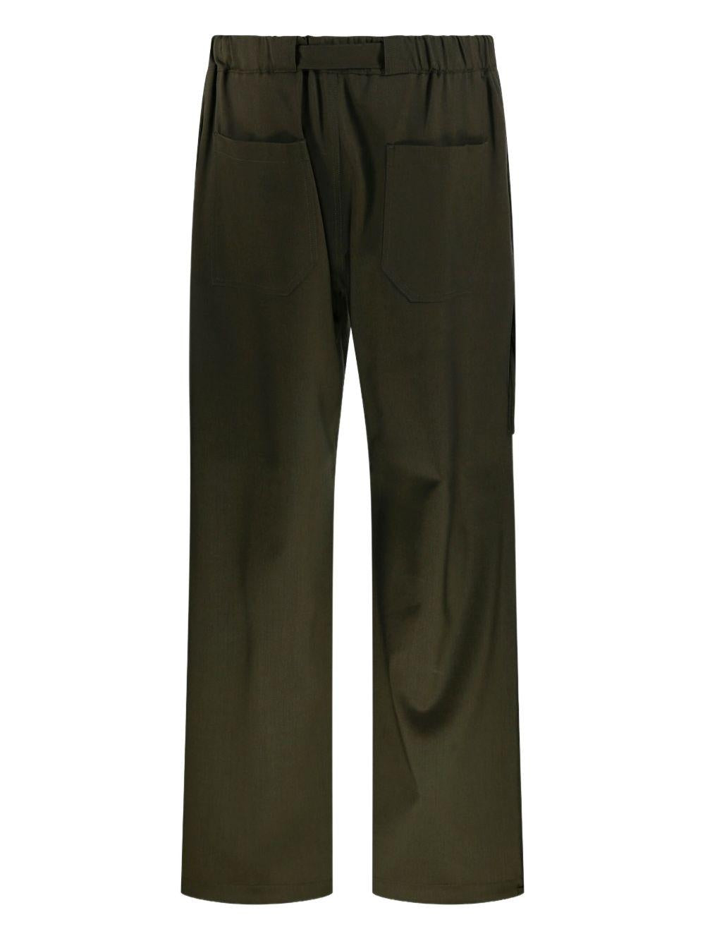 Pantaloni con coulisse in verde Darkpark - uomo 