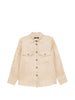 Max Mara Weekend women's beige shirt jacket with ornate pockets