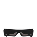 Occhiali da sole con montatura geometrica gethshades in nero 
