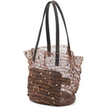 Borsa tote Jewel in ruggine Staud - donna 