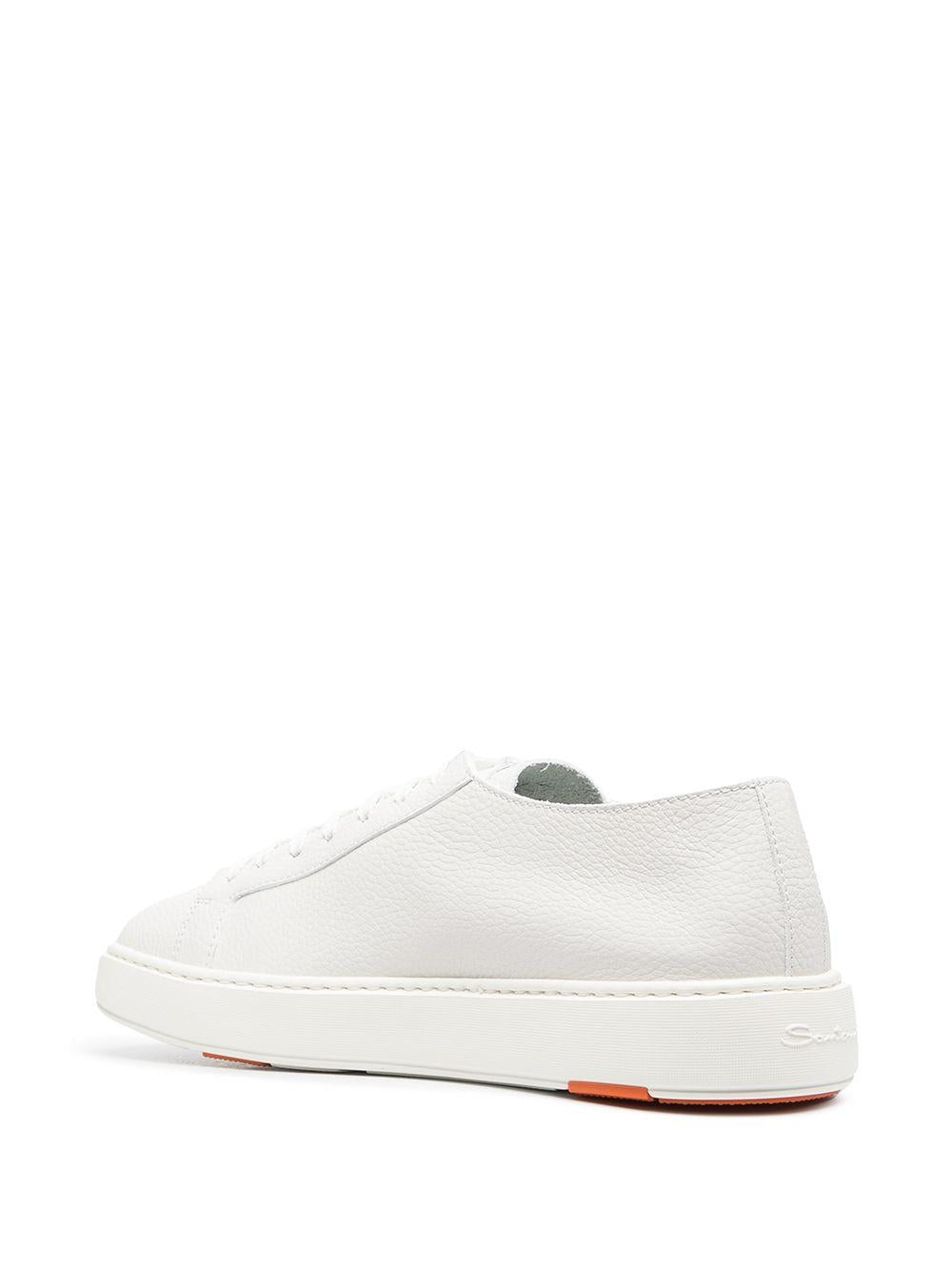 Sneakers basse biking in bianco 