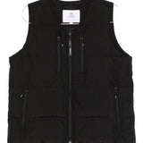 Gilet smanicato con zip in nero Pyrenex - unisex 