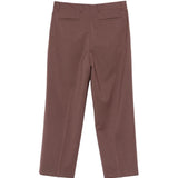 Pantaloni in lana alain in marrone Costumein - uomo 