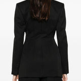 Blazer stile smoking in nero Wardrobe.Nyc - donna 