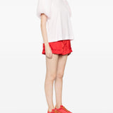 T-shirt con maniche a palloncino in rosa Simone rocha - donna 