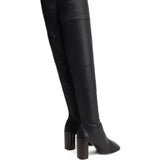 Stivali con tacco largo in nero Lemaire - donna 