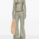 Pantaloni Bolan in verde salvia Rick Owens - donna 