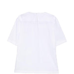 Top a maniche corte dean in bianco The latest - donna 