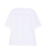 Top a maniche corte dean in bianco The latest - donna 