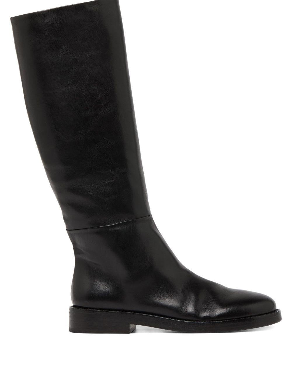 Stivali al ginocchio in nero Marsell - donna 