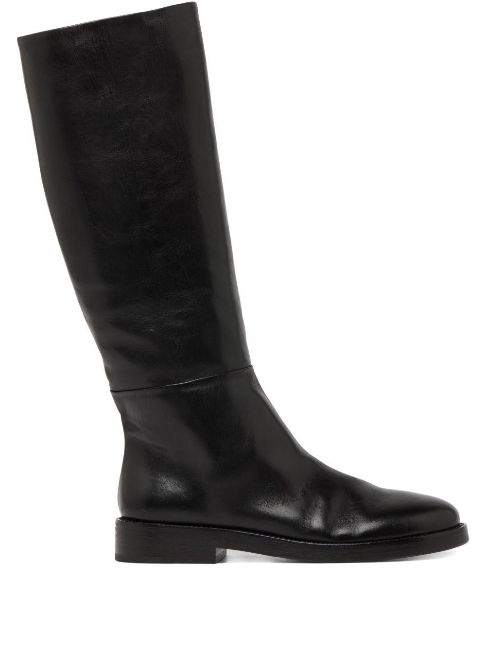 Stivali al ginocchio in nero Marsell - donna 