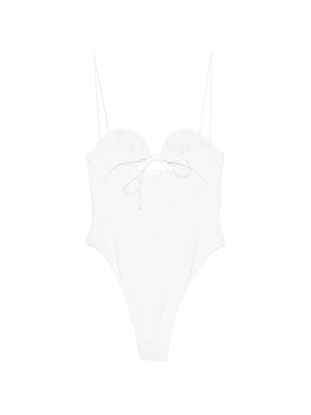Costume da sposa shell in bianco Oséree - donna 