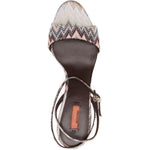 Sandali Julie con cinturino multicolor Missoni - donna 
