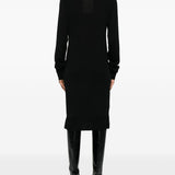 Abito midi a collo alto in nero Toteme - donna 