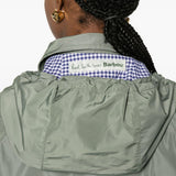 Giacca con cappuccio in verde Barbour x Paul Smith - donna 