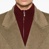 Cappotto monopetto Tetsu in verde Sefr - uomo 
